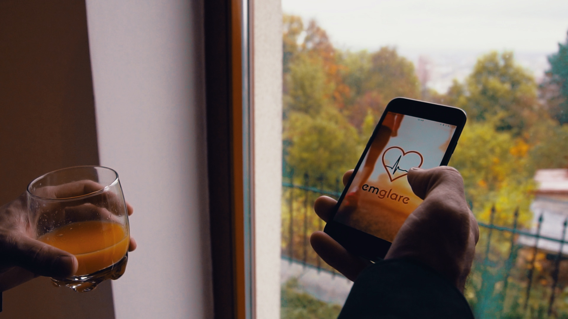 Personal mobile health application Emglare Heart